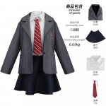 Filmo Matilda Cosplay Kostiumas Mokyklinė Uniforma Paltai Sijonas Kaklarai&scaron;tis Roaldo Dahlo Matilda Muzikinis Kostiumas Kostiumas Vaikams Mergaitėms Moterims Kids 120cm&Matilda Cosplay