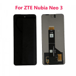 Pilnas LCD ekrano ir lietimui jautraus sluoksnio surinkimas For ZTE Nubia Neo 3 5G