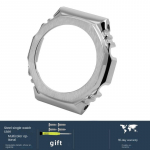 Laikrodžių priedai Casio G-SHOCK GA-2100 nerūdijančio plieno dirželis metalinis korpusas rėmelis GA2100 GA2110 GA-B2100 modifikuotas vyri&scaron;kas laikrodžio dirželis For GA2100 or GA2110