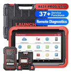 Automobilio diagnostikos įrankis - LAUNCH - X431 PROS V5.0 - OBD2 - Dvikryptis valdymas - ECU kodavimas