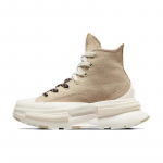 Converse Run Star Legacy Abrasion Resistant Height Increasing High top Canvas Shoes Unisex Ecru A09092C 35