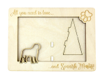 Spanish Mastiff, Mast&iacute;n Espa&ntilde;ol - Photo frame, engraved wooden frame, a lovely gadget for the dog lover by Art-Dog