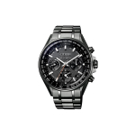 CITIZEN Ecology Drive kolekcijos saulės energija maitinamas kvarcinis laikrodis su titano apyranke Vyri&scaron;ki laikrodžiai CC4004-58E Black Dial