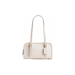 Coach Swing Zip 25 Vienspalvė Reljefinis Logotipas Užtrauktuko Užsegimas Kortelių Lizdas Apsauginės Kojelės Odinė Peties Rankinė Moteri&scaron;ka peties rankinė Balta CM565-B4HA Basic Set (Bag+Dust Bag)
