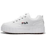 FILA Žemi Batai su Storu Padu Ritinėjimui Unisex Balti Korėjieti&scaron;ka Versija 'Baltas Raudonas Juodas' 1TM01563E_100 240