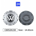 Automobilis Volkswagen VW 4 vnt. Automobilio logotipas Ratų centrinis dangtelis Stebulės dangteliai Emblema Volkswagen VW 3B0601149 1J0601149B C546K164 3B601149 C