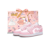 Jordan Air Jordan 1 Vintažiniai krep&scaron;inio batai Moteri&scaron;ki Rožiniai 553560-614(Team1733-S-BOX) 38.5