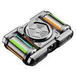 &Scaron;viečiantis bakelio volelis 101 Fidget Spinner EDC Metalinis rankinis spinneris Suaugusiųjų Fidget žaislai ADHD įrankis Nerimo Streso mažinimo žaislai Biuro žaislas sidabras