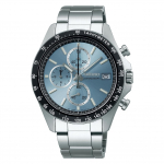 SEIKO SELECTION SBTR029 Data &Scaron;viesiai mėlyna Nerūdijantis plienas [Seiko Laikrodis] Vyri&scaron;kas Laikrodis, Baterija Maitinamas Kvarcinis, Chronografas, Kalendorius, Ciferblatas,