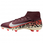 Nike United Mercurial Superfly 10 Academy MG Auk&scaron;tos Bordo Crush Universitetinė Raudona Fosilijų Metalinis Sidabras Unisex Futbolo Bateliai IO8441-661 43