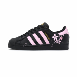 Adidas Originals SUPERSTAR Girly Sweetheart PU Atsparus dilimui Lengvi žemi Skateboard batai Moteri&scaron;ki JI0079(Komanda268-) 36