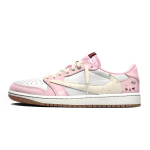 Travis Scott x Jordan Air Jordan 1 Travis Scott X AJ1 Low Bendradarbiavimo Pora DZ4137-700(Komanda1677- ) 35.5