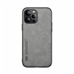 &Scaron;vytinčio prabangumo avikailio telefono dėklas, skirtas iPhone 13 12 MiNi 11 Pro Max XS Max, su magnetiniu siurbimu - mink&scaron;tas TPU silikoninis telefono dėklas iPhone 13 mini pilka spalva