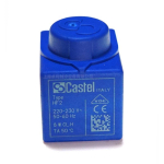 Castel HF2 9300/RA6 Solenoidinio vožtuvo ritė 220V 50/60Hz 9150/R02