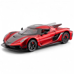 1:24 KNSG jesko absolut Superautomobilio lydinio metalo lieto modelio automobilis Garsas &Scaron;viesa Traukiamas Atgal Vaikų Miniatiūrinis transporto priemonė Gimtadienio dovanos raudona