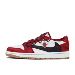 Travis Scott x Jordan Air Jordan 1 Chicago Black Atvirk&scaron;tinis Kabliukas Patogūs DZ4137-700(Komanda-) 37.5 black