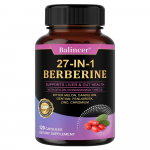 Balincer 27-in-1 Berberino papildas 300 mg, su Ceilono cinamonu, marguoju usniu, kartūniu, kiaulpieniu, ožragiu, cinku, chromu, 120 kaps. 120 Capsules