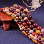Natūralūs Mookaite Jasper Stone apvalūs palaidi karoliukai 15 colių sruogos 4 6 8 10 12 mm Pasirinktas dydis papuo&scaron;alams gaminti 4mm 89pcs