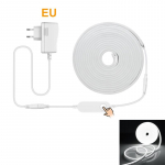 1-5M WiFi LED juostinio ap&scaron;vietimo rinkinys su Tuya App Alexa valdymu balsu pritemdomas neoninės &scaron;viesos LED foninio ap&scaron;vietimo juosta, vidinė sieninė lempa 1M-EU balta
