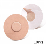 10 vnt. vandeniui atsparūs lipnūs pleistrai Jutiklio dangteliai Patch Clear Cgm Overpatch-Tape 7x0.04cm kūno spalva