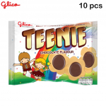 Glico Teenie &Scaron;okolado skonio, Sausainis su &scaron;okolado skonio konditeriniu gaminiu, 45 g x 10 vnt. / 20 vnt. / 30 vnt. - Tailando užkandis 45 g x 10 pcs