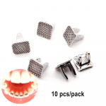 Ortodontinis liežuvio mygtuko tinklelio pagrindas Dantų įkandimo turbos liežuvio tramdiklis įpročio korekcijos mygtuko ortodontinės medžiagos 1 packs Bite B