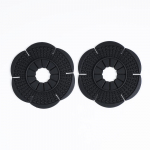 2 vnt Automobilio priekinio stiklo valytuvo angos apsauginiai dangteliai Priedai, skirti Renault Megane 2 Duster Logan Captur Clio Laguna 3 Fluence Kadjar juoda