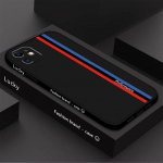 Prabangus mados dėklas, skirtas iPhone 14 13 11 12 Pro Max XR XS X 6 7 8 Plus SE dėklas Straight Edge Mink&scaron;tas skysto silikono apsauginis dangtelis iphone 11 Pro Max juoda