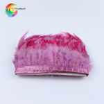 Didmeninė prekyba balno gaidžio plunksnos pakra&scaron;čio auk&scaron;tis 8 -10 cm bordo gaidžio plunksnų apdaila, juostos plunksnos siuvimo plunksna pilka spalva