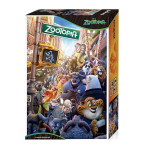 Zootopia Express 800 dalių dėlionė, Judy Hopps, Nick Wilde, Disney animacinės dėlionės, Disney dėlionės, garsios korėjieti&scaron;kos dėlionės Zootopia Express