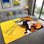 Anime Naruto neslystantys kilimėliai Dideli kilimėliai svetainei Patogūs kilimai Mink&scaron;ti grindų kilimėliai miegamajam 80cmx140cm