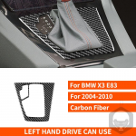 Skirtas BMW X3 E83 2004 2005 2006 2007 2008 2009 2010 Anglies pluo&scaron;to lipdukas Centrinio valdymo pavarų dėžės i&scaron;leidimo angos interjeras automobiliui 14 LHD