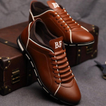Vyri&scaron;ki laisvalaikio batai Brock Oxford Retro odos vyri&scaron;ki oficialūs batai 2024 m. pavasaris ir ruduo Nauji vyri&scaron;ki vyri&scaron;ki batai 45 ruda