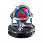 &bdquo;Solar Car Globe&ldquo; aromaterapinis besisukantis kvepalų dekoro oro valytuvas aplinkai nekenksmingas kvapų &scaron;alinimo priemonė, saugus kvapas
