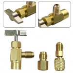 1/2\ ACME LH ADAPTERIAI 1/4\ SAE 3vnt/komplektas jungiamosios detalės