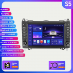 DSP Carplay 4G-LTE 8'' Android 12 automobilių radijo daugialypės terpės grotuvas, skirtas Mercedes Benz W169 W245 B200 W906 Sprinter W639 Vito Intelligent Screen Autoradio S5 8Core 4G 64G
