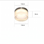 Kūrybinis prie lovos sieninis &scaron;viestuvas Dizaineris miegamasis Vonios veidrodis priekinis &scaron;viestuvas Balkono prieangio praėjimo lempa juoda