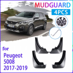 4 vnt automobilių purvasargiai, skirti Peugeot 5008 2017 2018 MK2 purvasaugiai purvasaugiai, sparnai purvasaugiai Auto