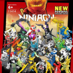 24 vnt. 31035 Phantom vs. Python Tribesman Boy Building Block žaislas