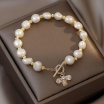 BLINGBY moteri&scaron;ka apyrankė baroko perlų apyrankė ni&scaron;a vintažinio stiliaus Premium Feeling Bee pakabukas Lengvas prabangus cirkonio styga mergaičių modernus papuo&scaron;alas Dovana