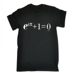 Juokingi Eulerio lygties matematikos mar&scaron;kinėliai kolegijos geikui, nerd'ui, mokytojui, matematikos gimtadienio juokinga dovana, unisex medvilniniai mar&scaron;kinėliai, gatvės drabužiai L