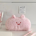 Žieminis pliu&scaron;inis pie&scaron;tuko dėklas Madingas Kawaii animacinių filmų gyvūnų pie&scaron;tukų krep&scaron;ys Didelės talpos ra&scaron;tinės reikmenų laikymo krep&scaron;ys Mielas i&scaron;karpų knygelės organizatorius