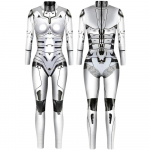 Punk Gothic Jumpsuit Catsuit Sexy Women Cosplay kostiumai Helovinas Bodysuit M
