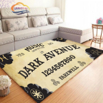 Būrimas Kilimas ragani&scaron;kas kilimėlis Ouija lenta su rankomis okultizmas svetainė Didelio ploto dekoratyvinis grindų neslystantis kilimėlis 40cm x 60cm