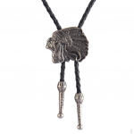 Rodeo Indian Bolo Tie Western Cowboy Bronze 1, kaip apra&scaron;yta