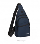 Unisex krūtinės krep&scaron;ys Paprastas laikymo krep&scaron;ys Lengvas kelioninis maža kuprinė Crossbody Bag Mada Kasdieniai vienetiniai krep&scaron;iai one size juoda