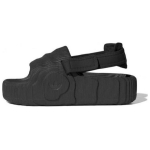 adidas Adilette 22 XLG &Scaron;lepetės Trys Juodos Moteri&scaron;ki Sportbačiai Core-Black IE5649 39