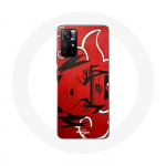 Coque pour Xiaomi Redmi Note 11s 5G Itachi Uchiwa Naruto Manga Affiche Rouge