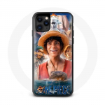 Coque pour Iphone 12 Mini One Piece Luffy Affiche Personnages Art Saison 1