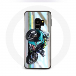 Coque Samsung Galaxy S9 Valentino Rossi pilote de moto